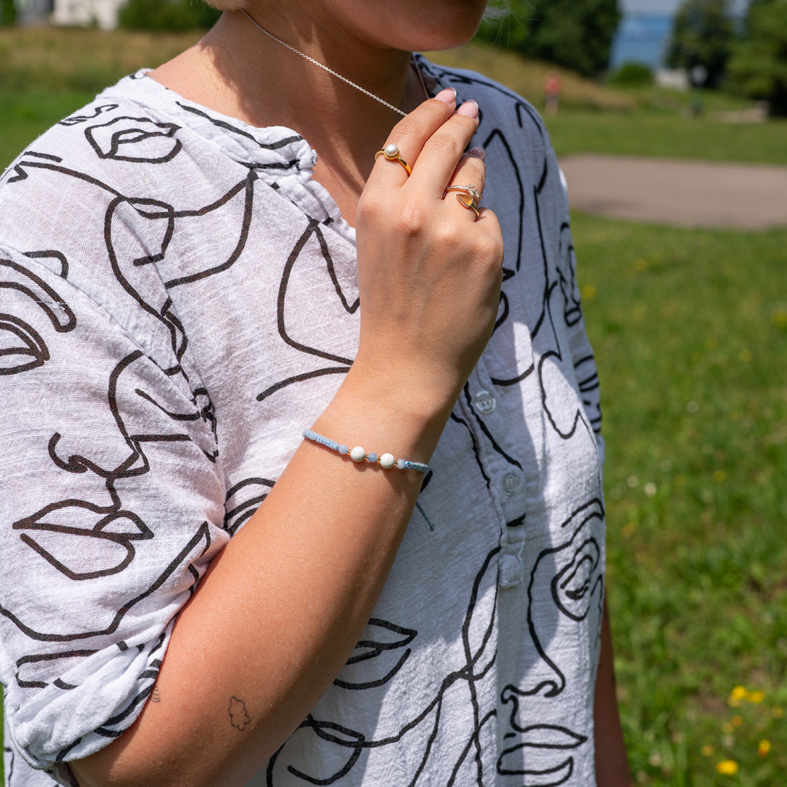 Armband türkis - "Blue Ocean Bingin" Edition – Ansicht 5