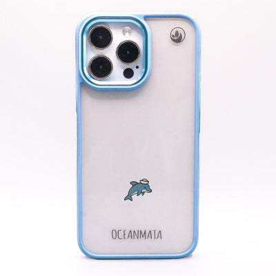 Samsung S24 Ultra Case - Dolphin Blue - "Captain Dolphin" - Sustainable