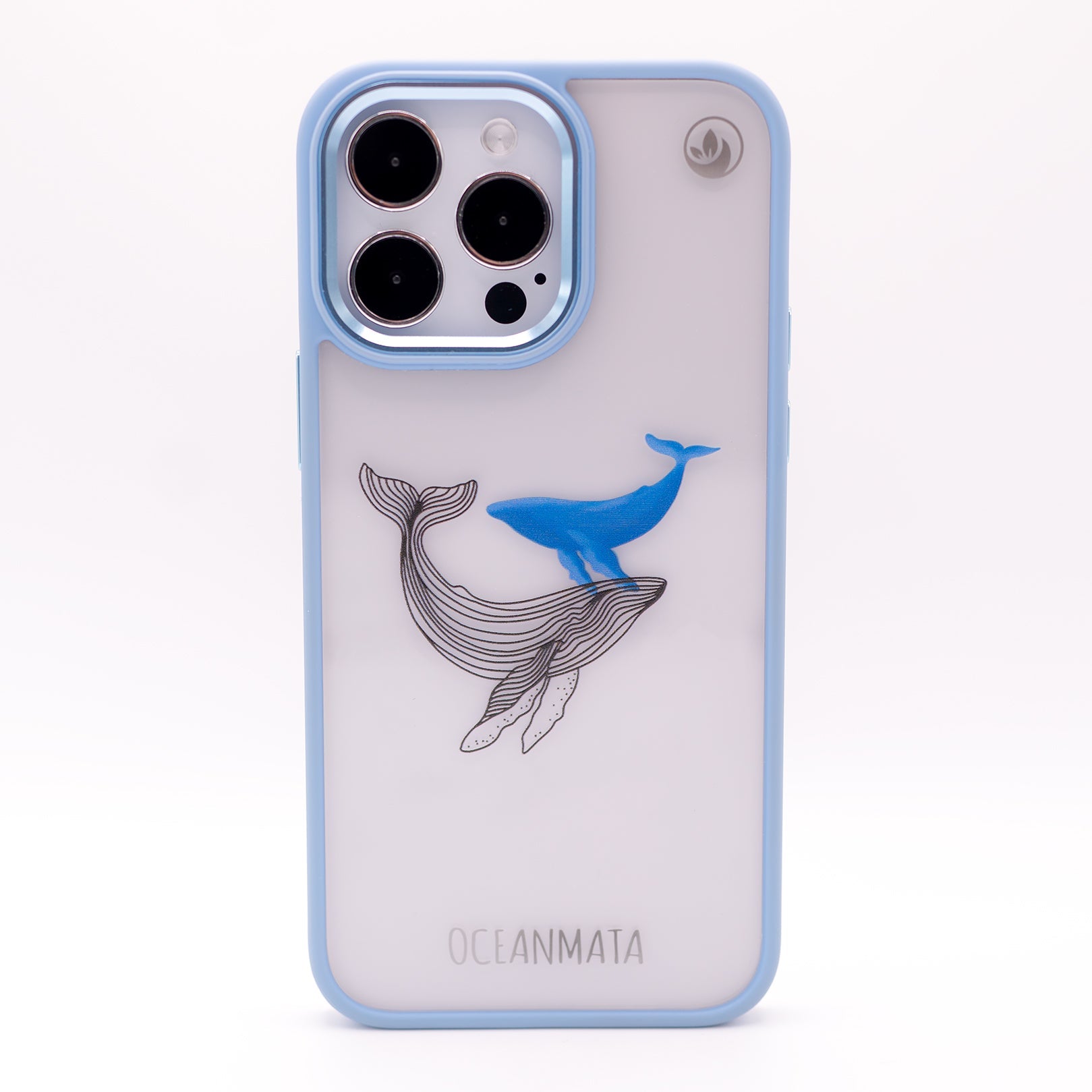 iPhone 11 Hülle - Wal blau - "BlueWhale" - nachhaltig