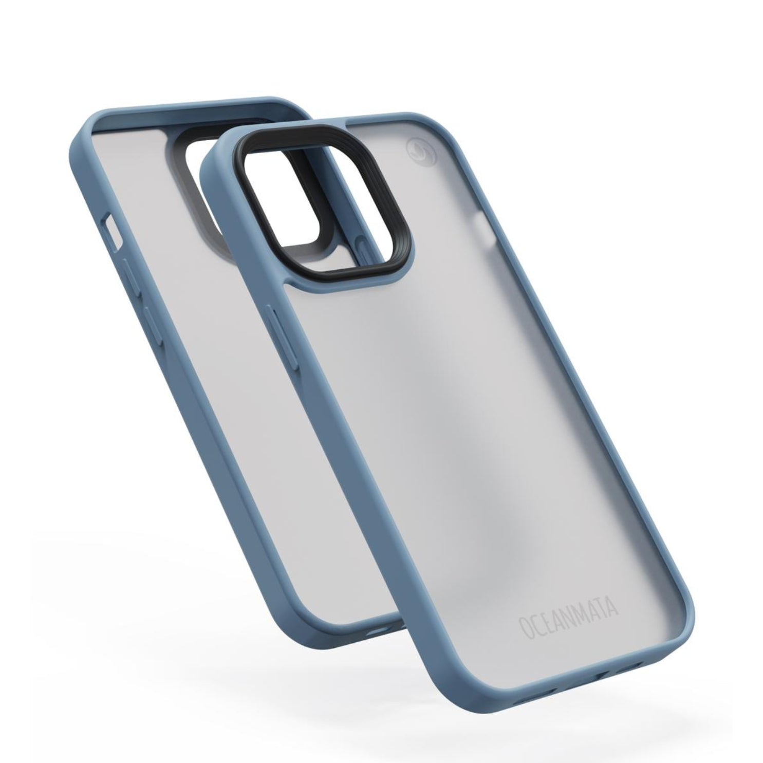 Samsung S25 Ultra hoesje - transparant oceaanblauw - duurzaam