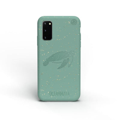 Sustainable Samsung Case "TURTLE" - Samsung S20 - turtle green