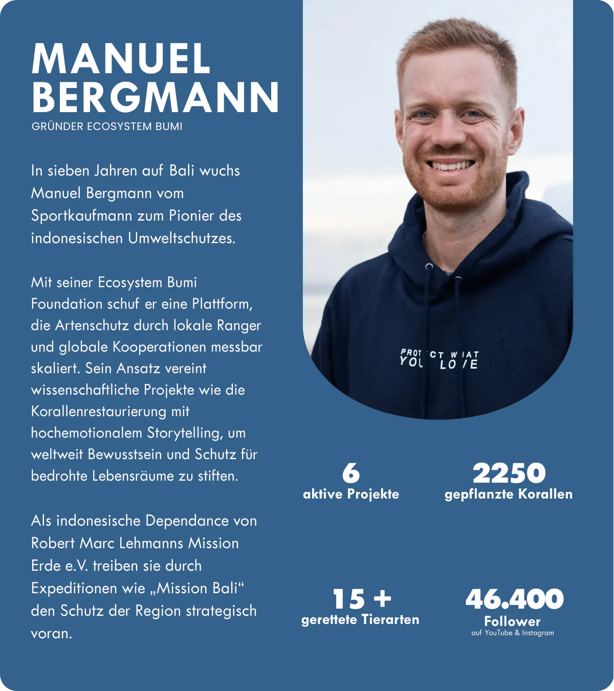 iPhone 14 pro max Hülle - Meer blau - "Ocean" - nachhaltig