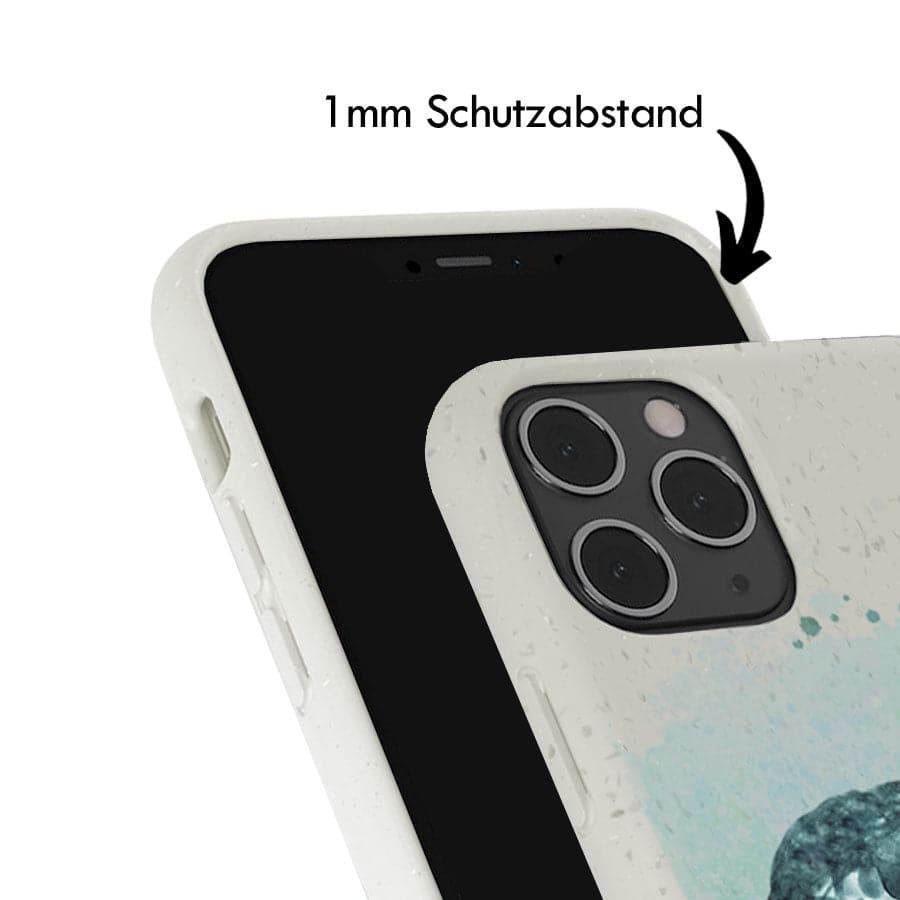 iPhone 17 Air Hülle - Schildkröte grün - "Baby Turtle" - nachhaltig