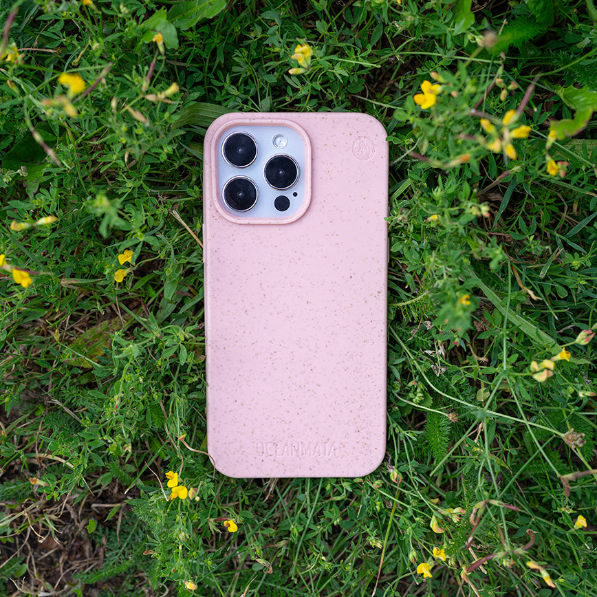 iPhone 15 pro Hülle - rosa - nachhaltig – Ansicht 4