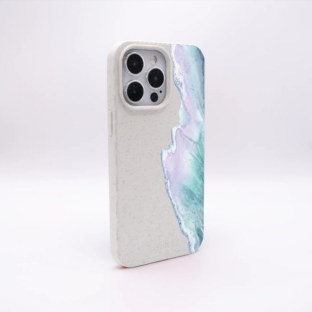 Biologisch abbaubare Handyhülle iPhone SE/7/8 Bluehour — kompostierbar — Rückseite