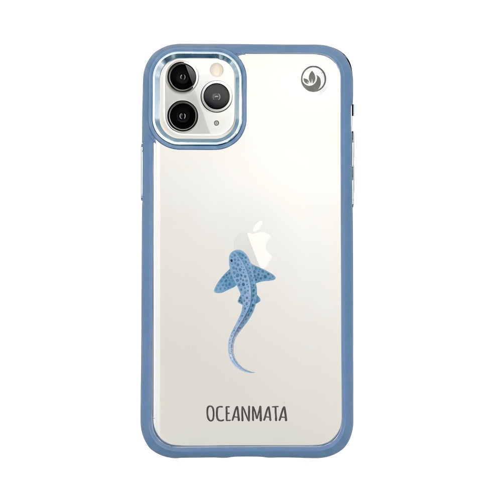 iPhone 11 pro Hülle - Leopardenhai blau - "BlueLeopard" - nachhaltig