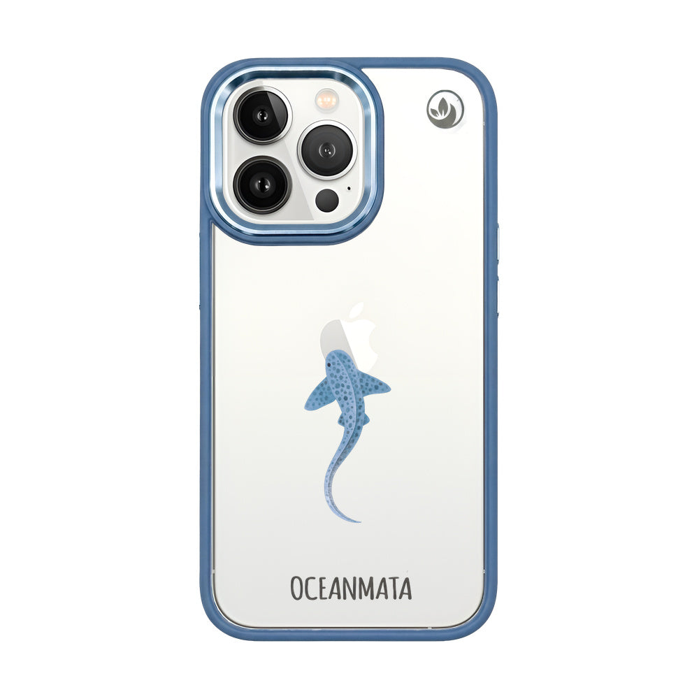 iPhone 13 pro max Hülle - Leopardenhai blau - "BlueLeopard" - nachhaltig