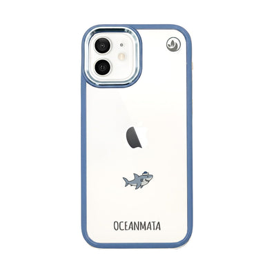 iPhone 12 mini Case - Shark blue - "Captain Shark" - sustainable