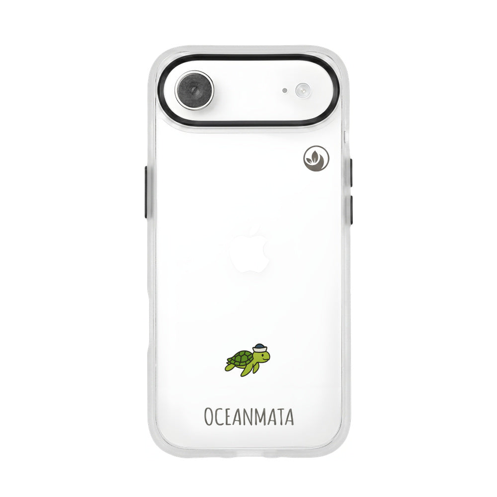 iPhone 17 Air Hülle - Schildkröte - "Captain Turtle" - nachhaltig