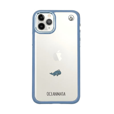 iPhone 11 Pro Case - Whale Blue - "Captain Whale" - sustainable
