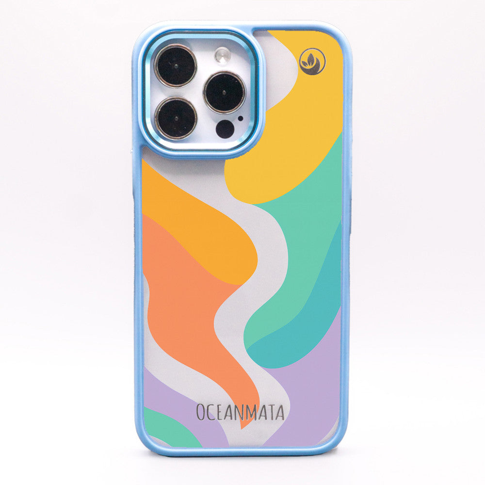 iPhone 12 pro / iPhone 12 hoesje - Ombre - "Sunrise" duurzaam