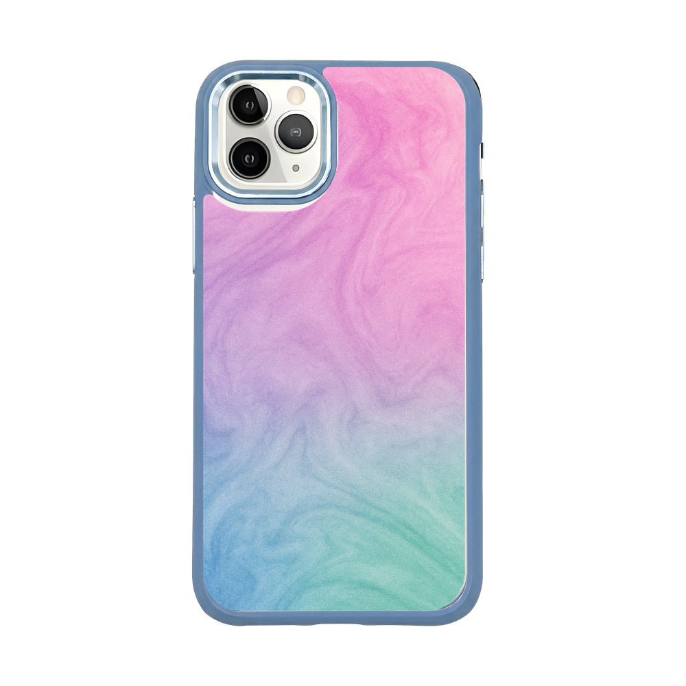 iPhone 11 pro Hülle - "Colored Marble" - nachhaltig