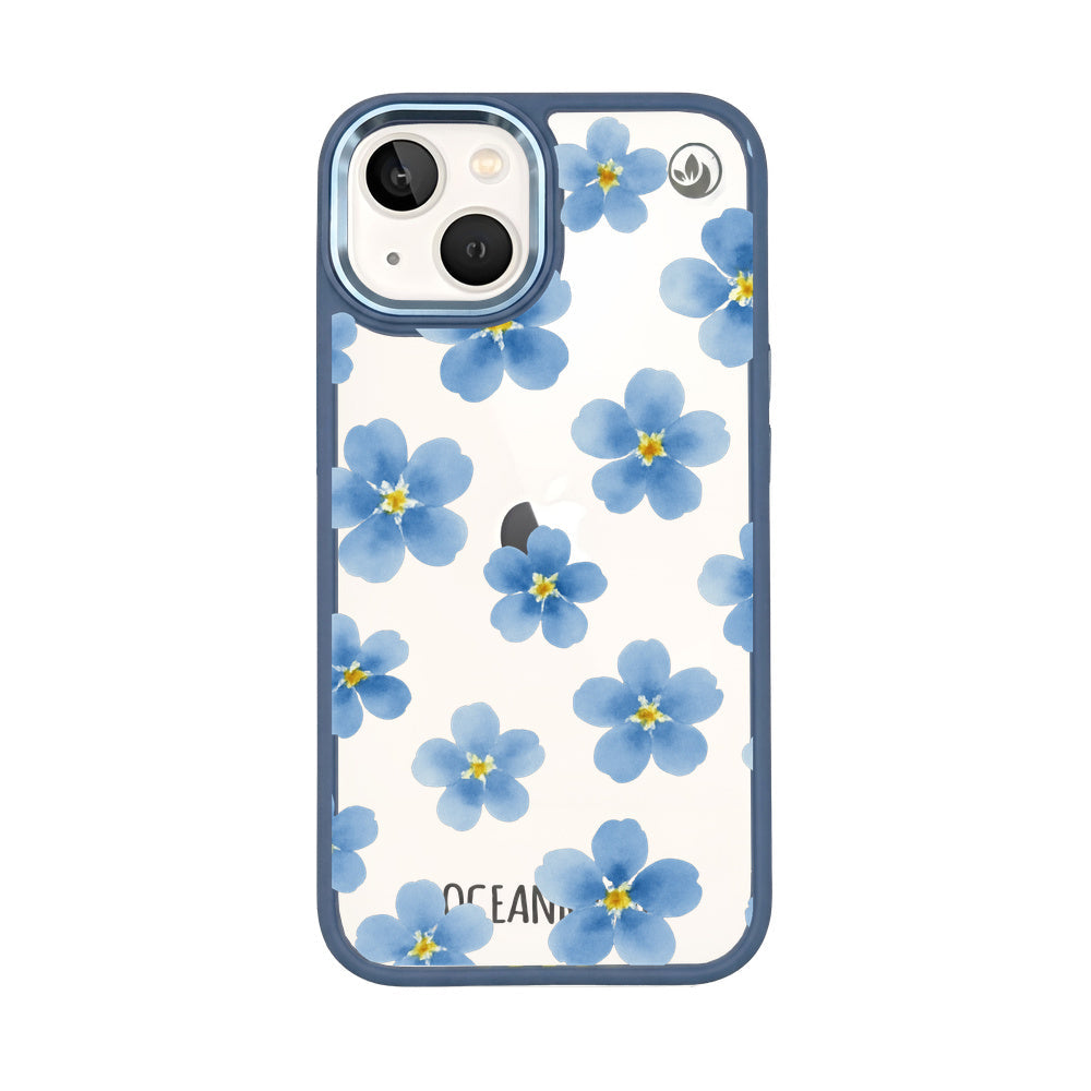 iPhone 13 Hülle - vergissmeinnicht - "forget-me-not" - nachhaltig