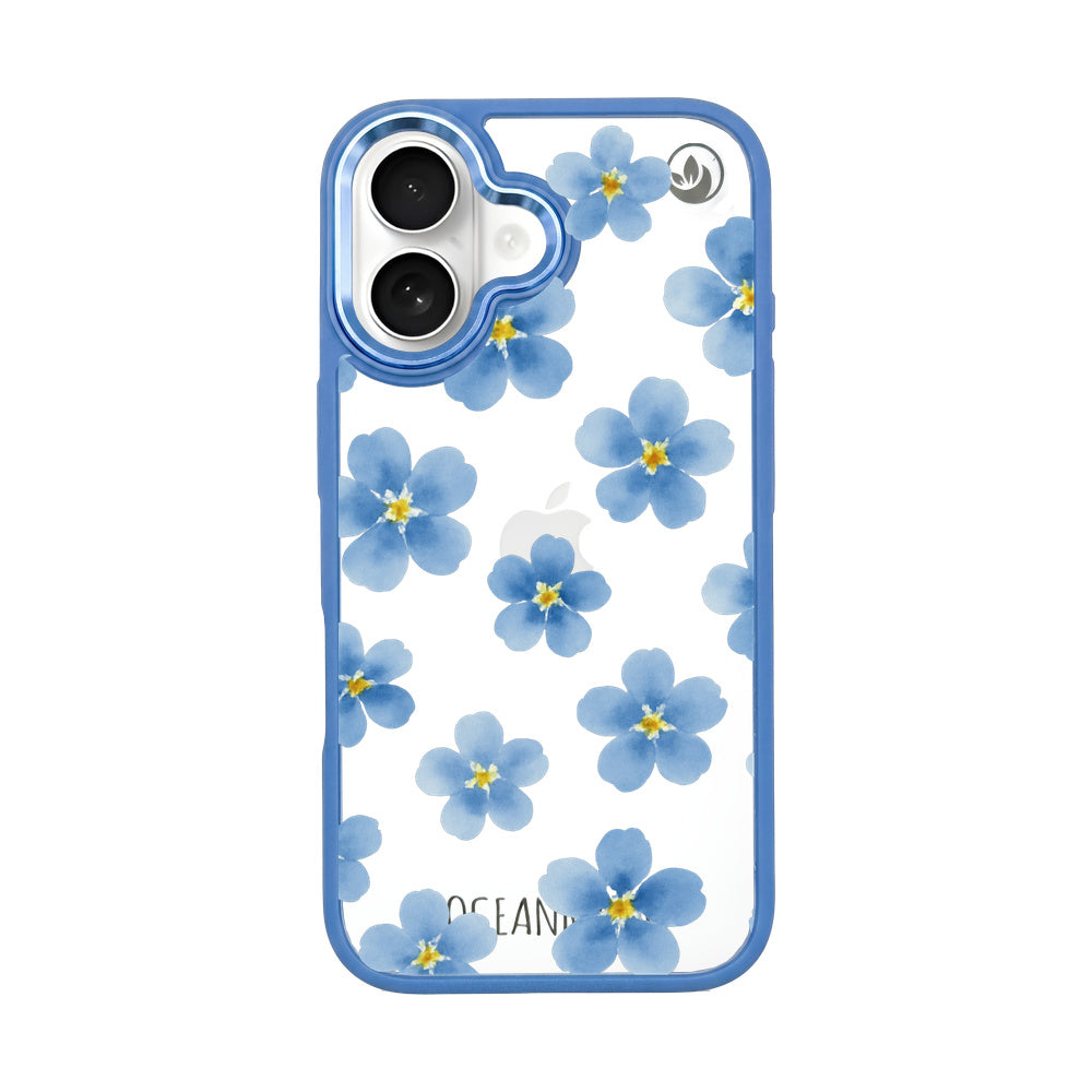 iPhone 16 Hülle - vergissmeinnicht - "forget-me-not" - nachhaltig