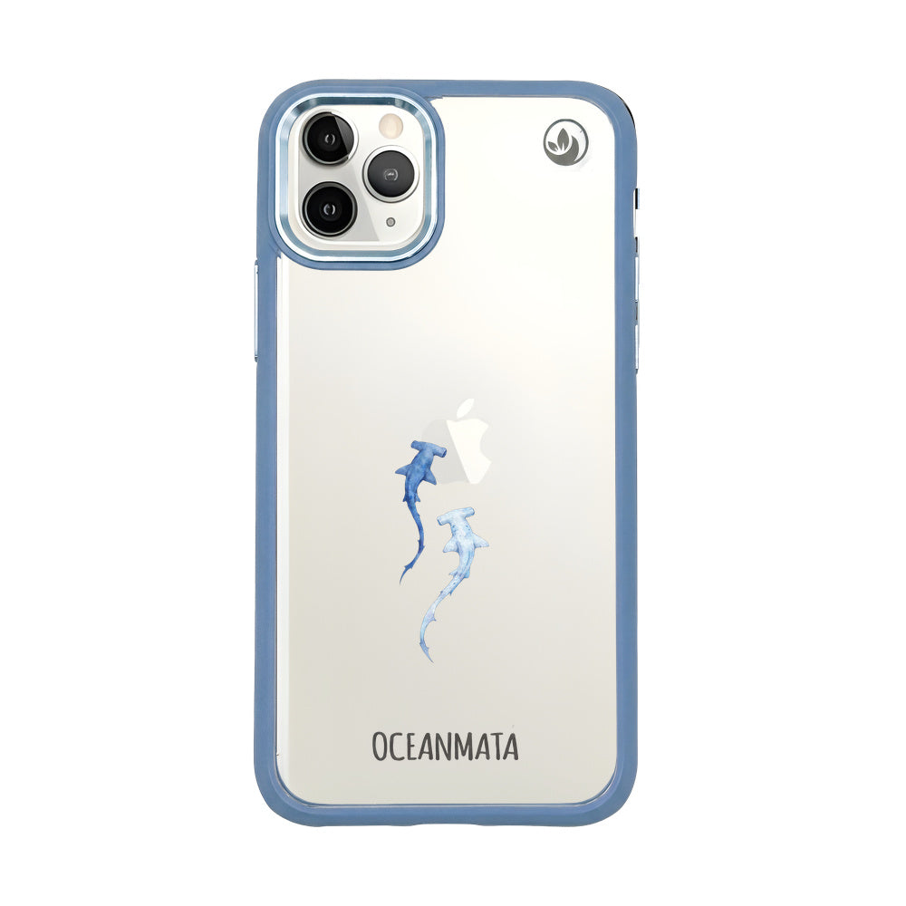 iPhone 11 pro Hülle - hai blau - "Hammerhead" - nachhaltig
