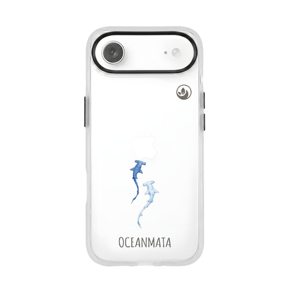iPhone 17 Air Hülle - hai blau - "Hammerhead" - nachhaltig