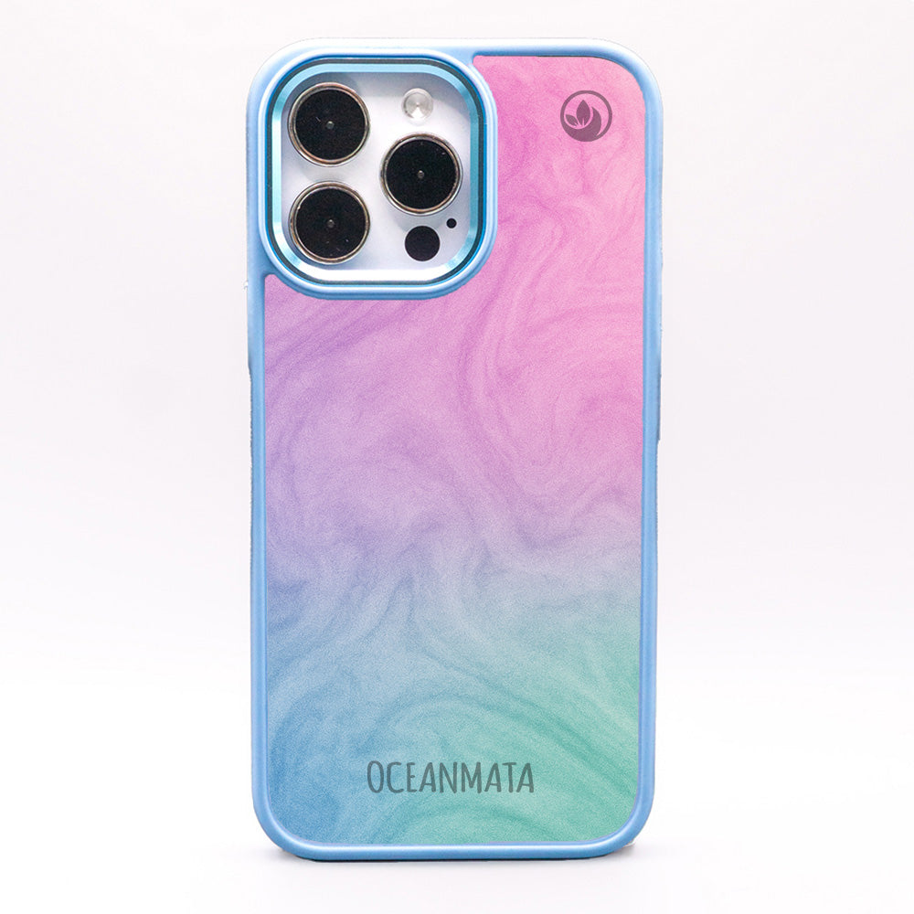 iPhone 11 pro Hülle - "Colored Marble" - nachhaltig