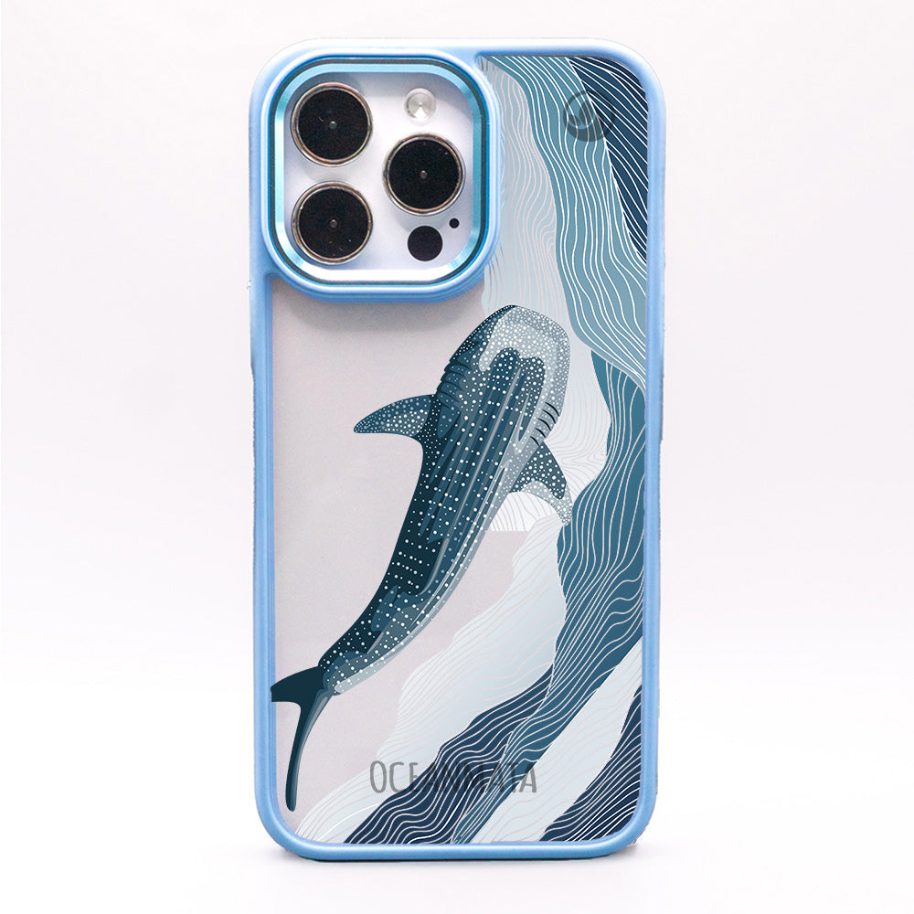 iPhone 11 pro Hülle - Walhai blau - "DeepWater" - nachhaltig