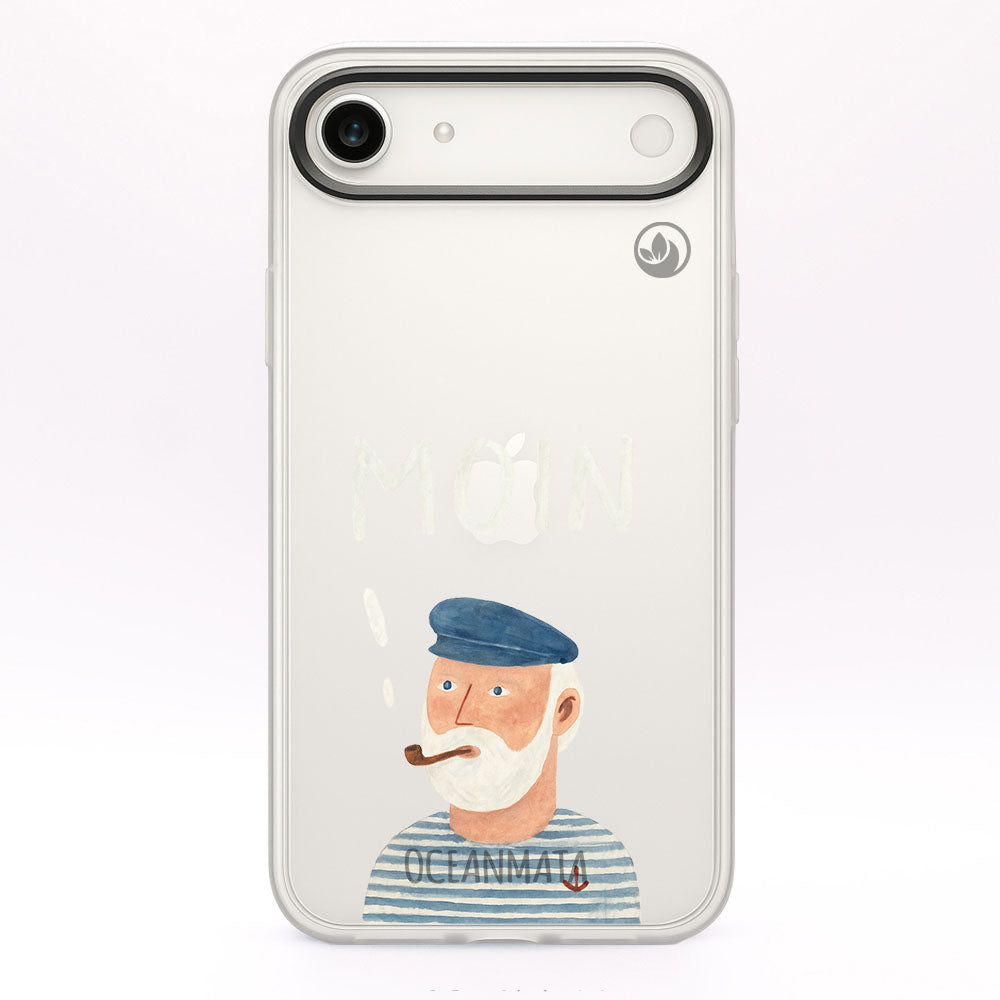 iPhone 17 Air Hülle - Moin blau - "Ostfriese" - nachhaltig