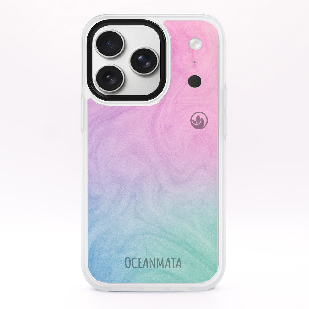iPhone 17 pro max Hülle - "Colored Marble" - nachhaltig