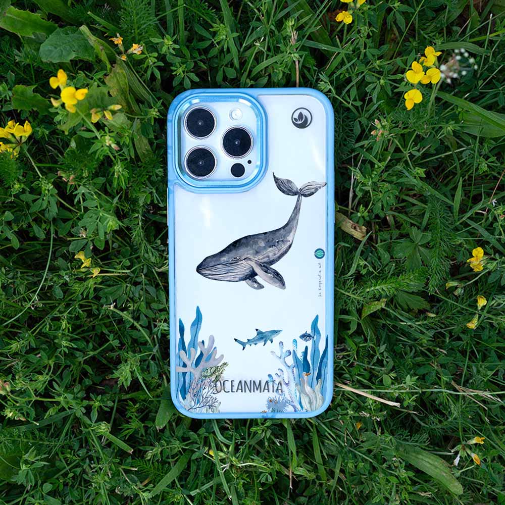 iPhone 15 Hülle - Meer blau - "Ocean" - nachhaltig