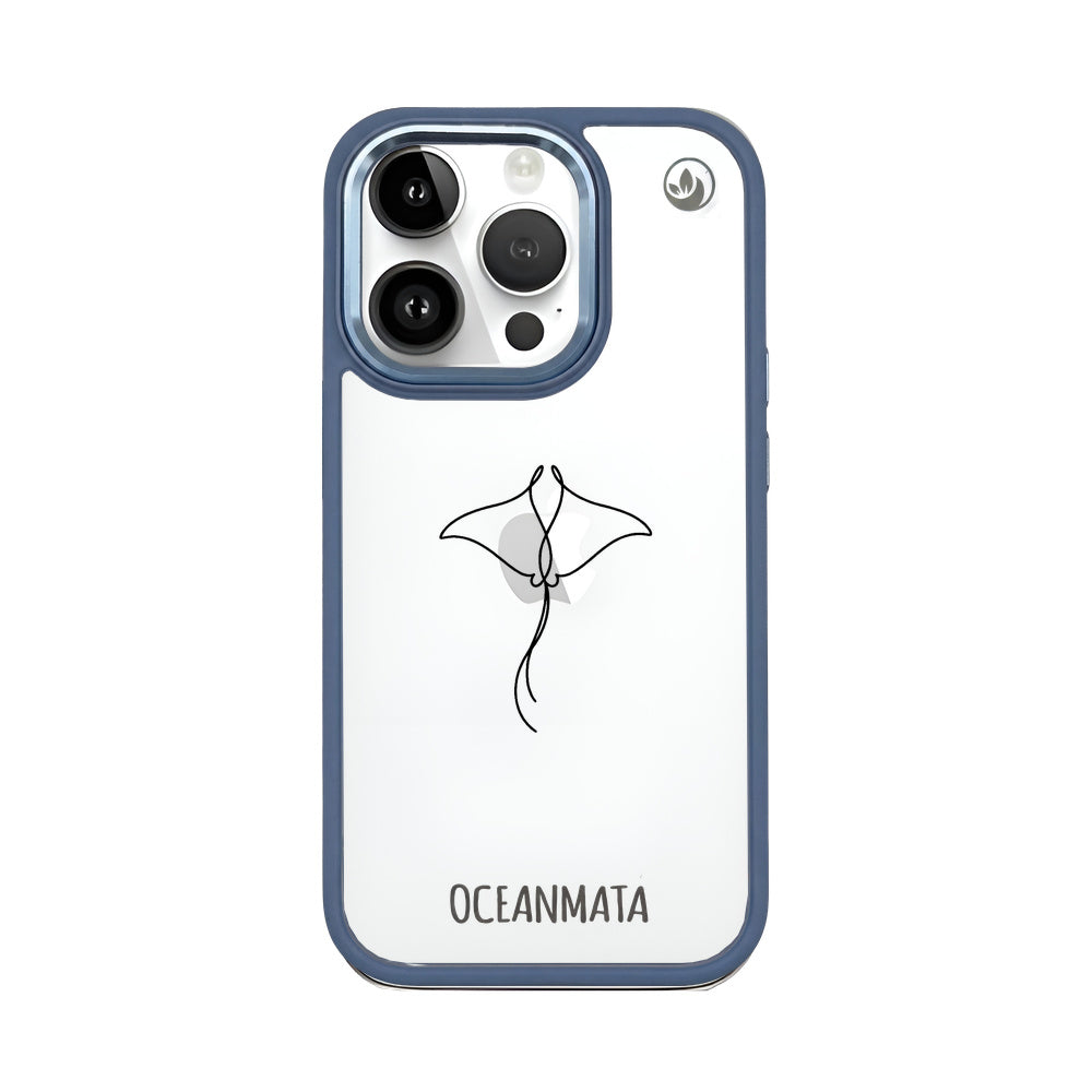 iPhone 14 pro Hülle - Mantarochen - "Mantaray" - nachhaltig