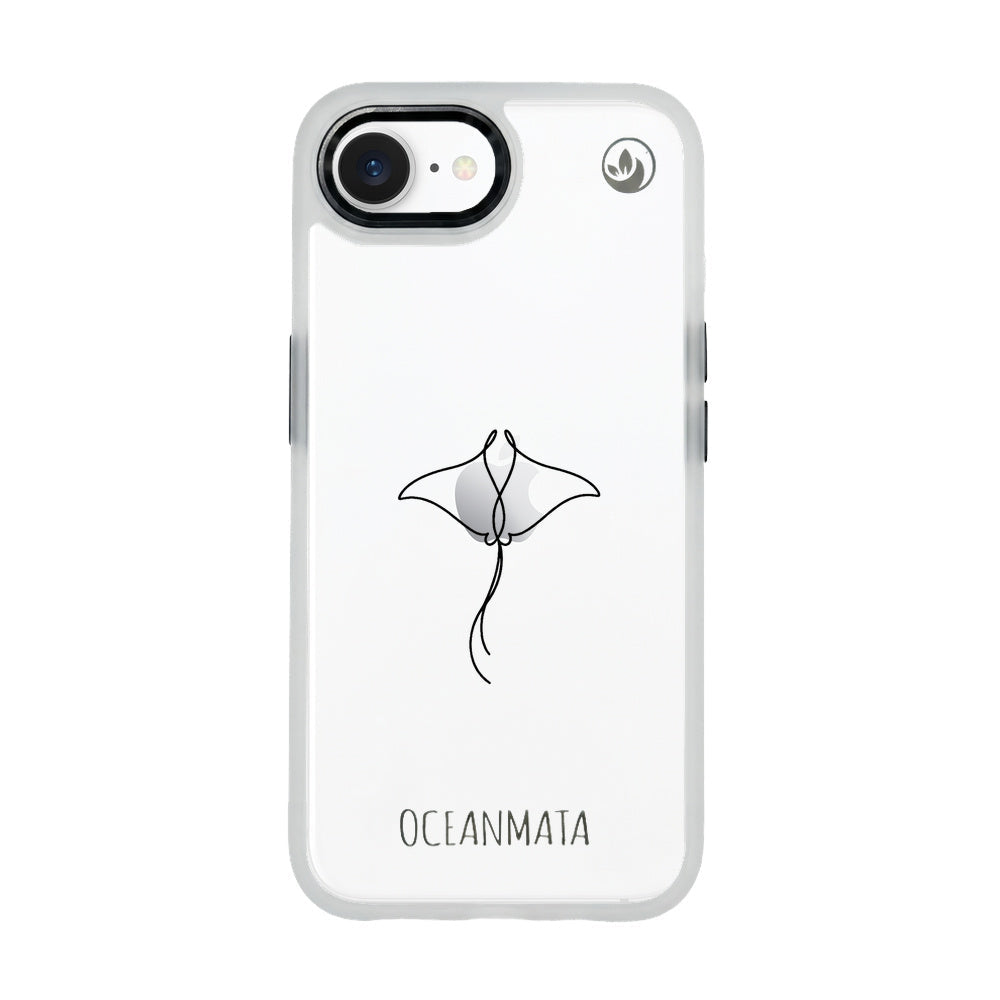 iPhone 16e/17e Hülle - Mantarochen - "Mantaray" - nachhaltig