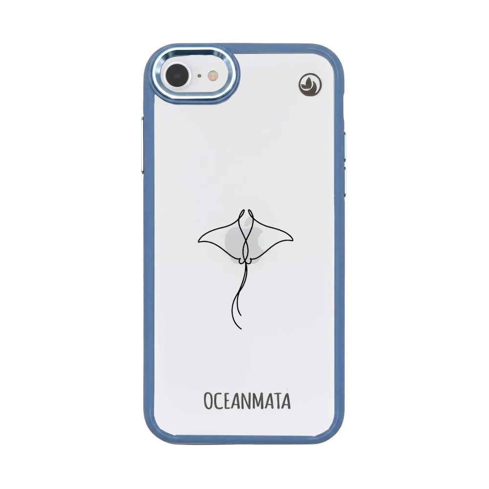 iPhone SE/7/8 Hülle - Mantarochen - "Mantaray" - nachhaltig