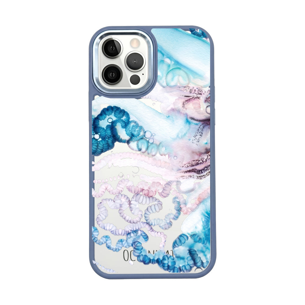 Nachhaltige Handyhülle iPhone 12 pro / iPhone 12 Menowar aus Ocean Plastic — Vorderseite