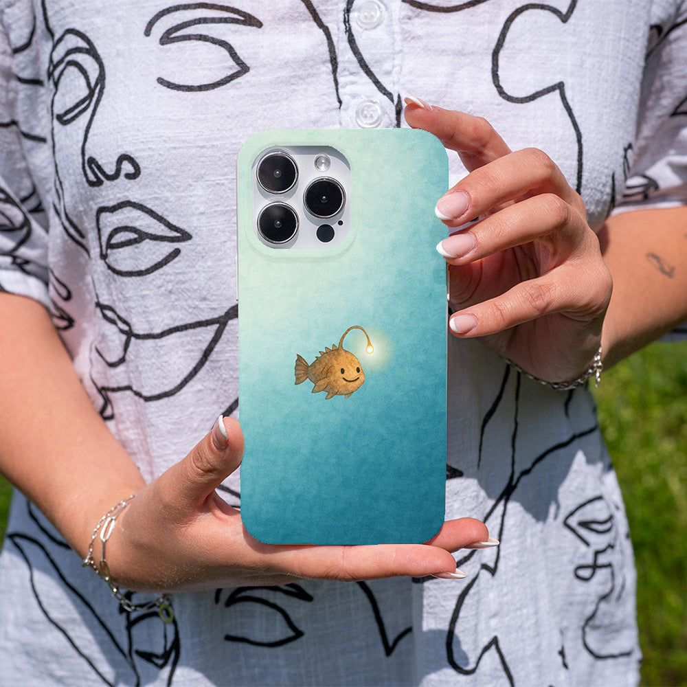 iPhone 16e Hülle - weiß - "Sweet" - nachhaltig