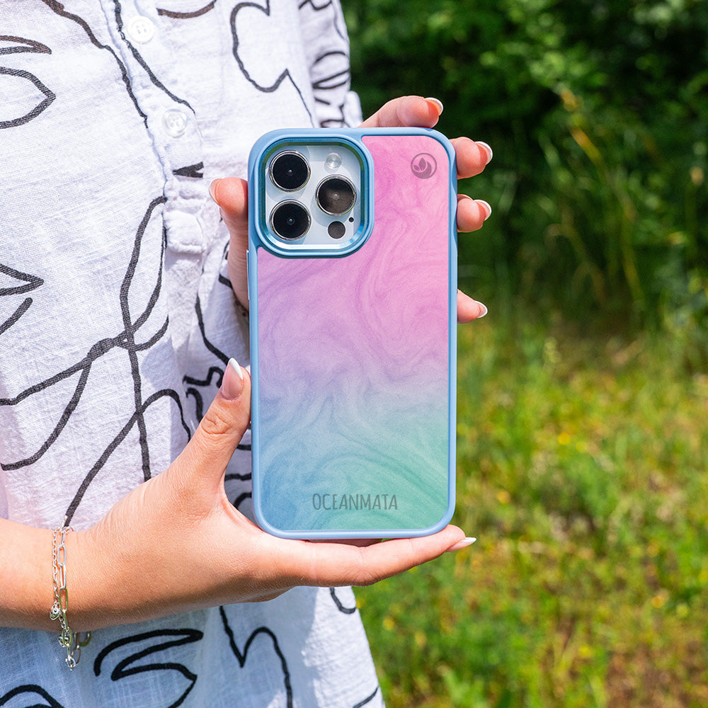 Samsung S24+ Hülle - "Colored Marble" - nachhaltig