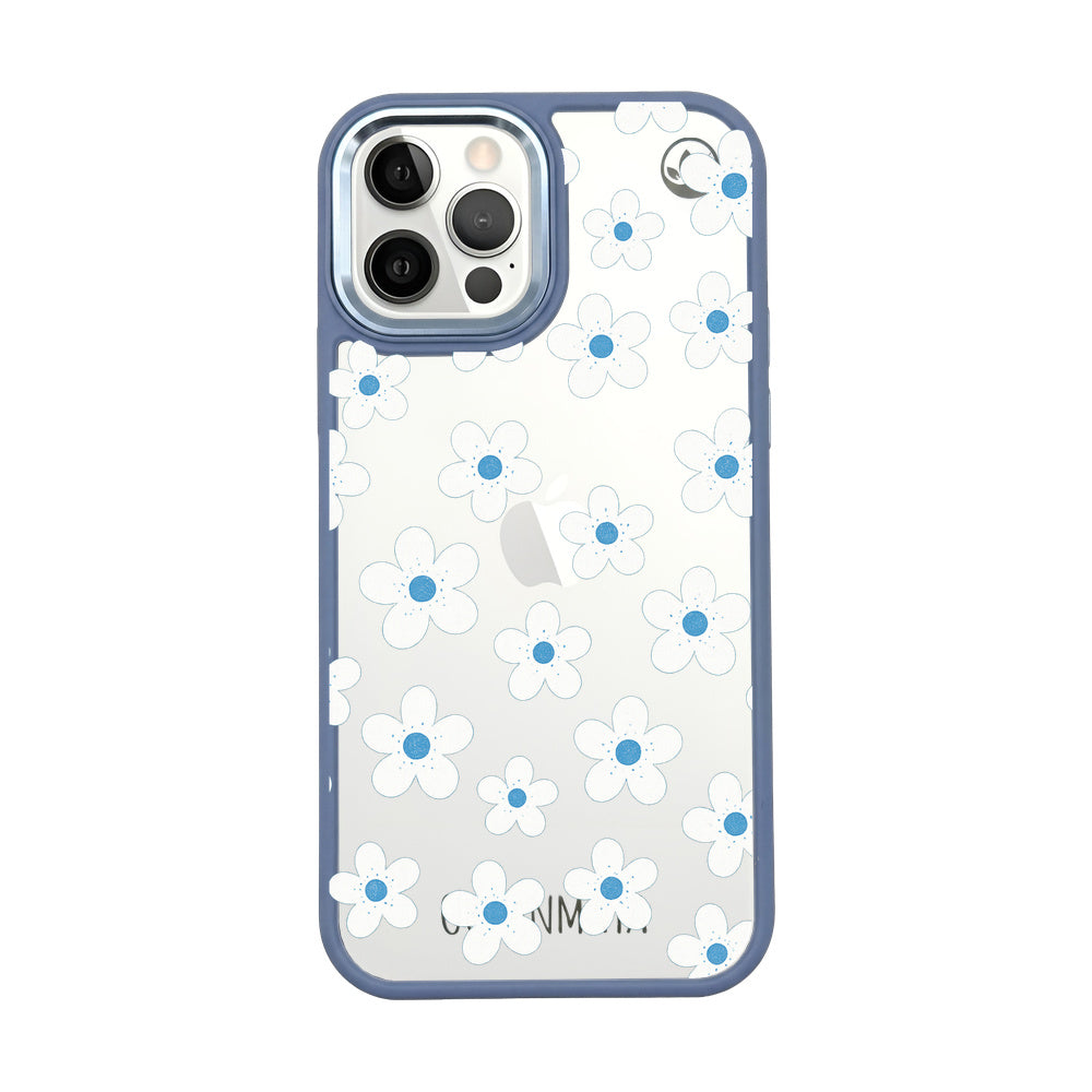 iPhone 12 pro / iPhone 12 Hülle - Blumen - "Ocean Bloom" - nachhaltig