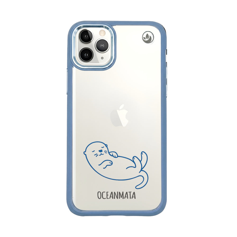 iPhone 11 pro Hülle - Otter blau - nachhaltig