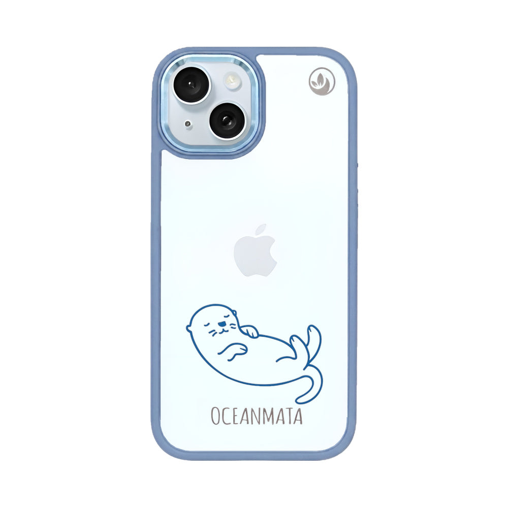 iPhone 15 Hülle - Otter blau - nachhaltig