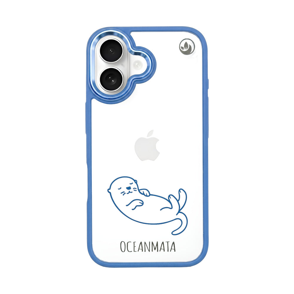 iPhone 16 Hülle - Otter blau - nachhaltig