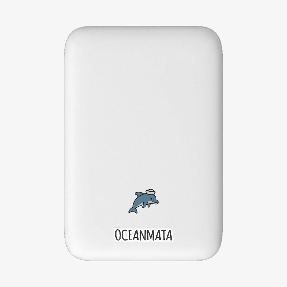 Powerbank MagSafe - "Captain Dolphin" - nachhaltig