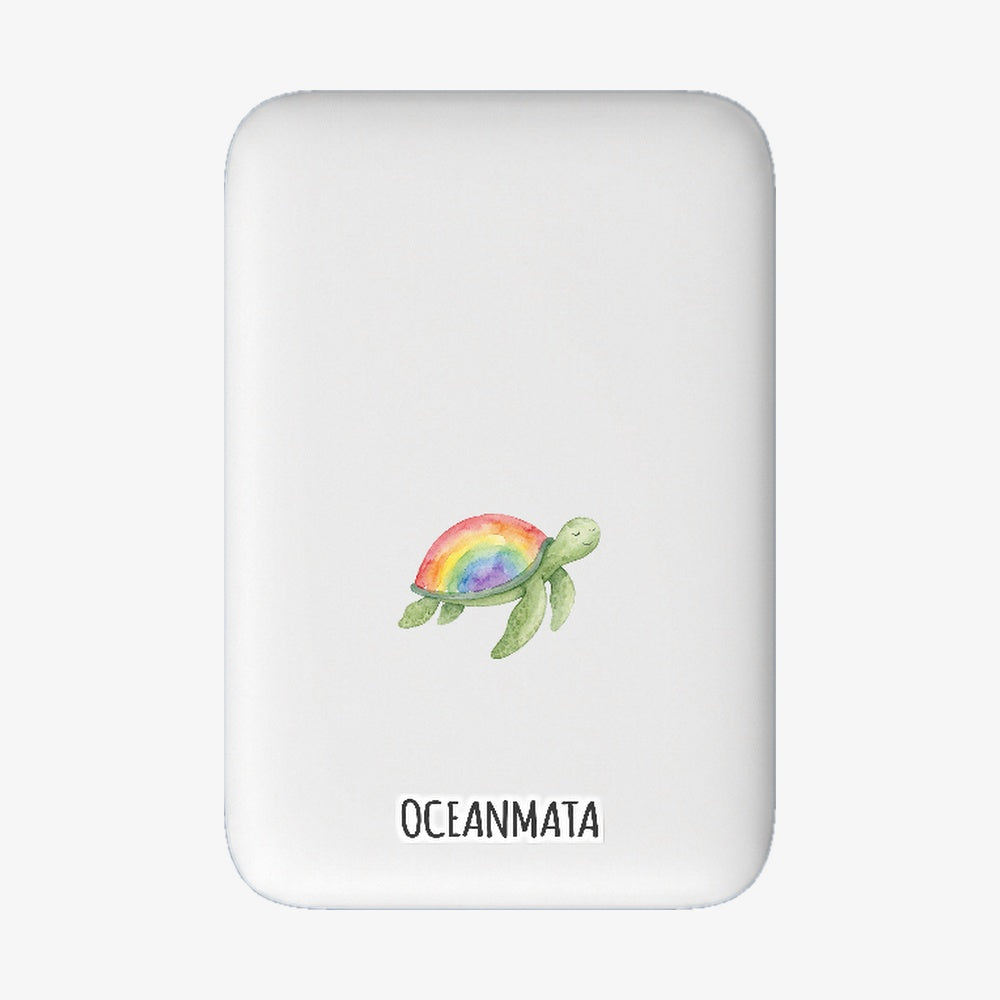 Powerbank MagSafe - "Queertle" - nachhaltig