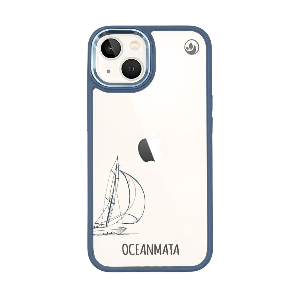iPhone 13 Hülle - Lineart Wal - "Raumschot" - nachhaltig