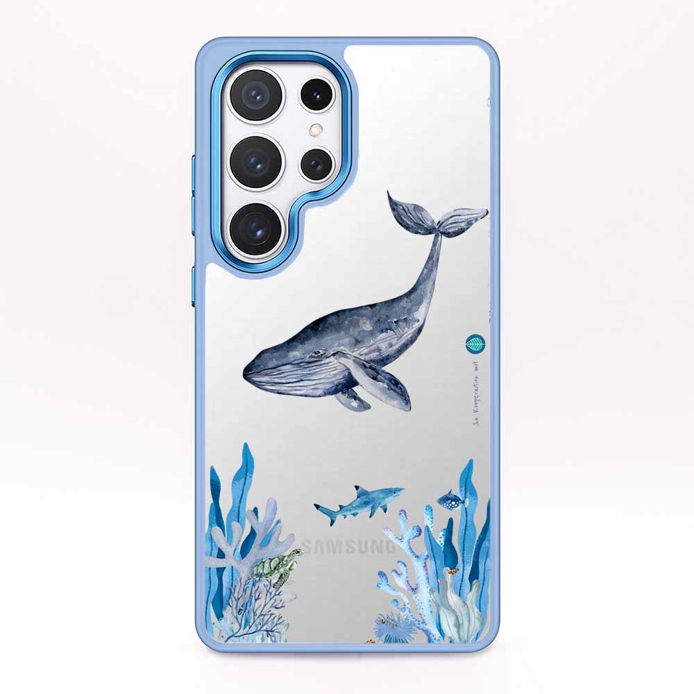 Samsung S24 Hülle - Meer blau - "Ocean" - nachhaltig