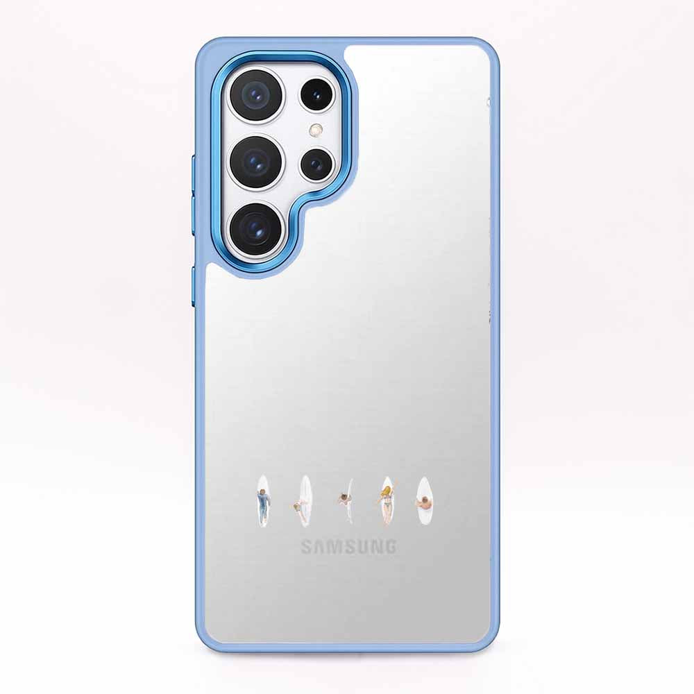 Samsung S24+ Hülle - Surfing blau - "surfLife" - nachhaltig