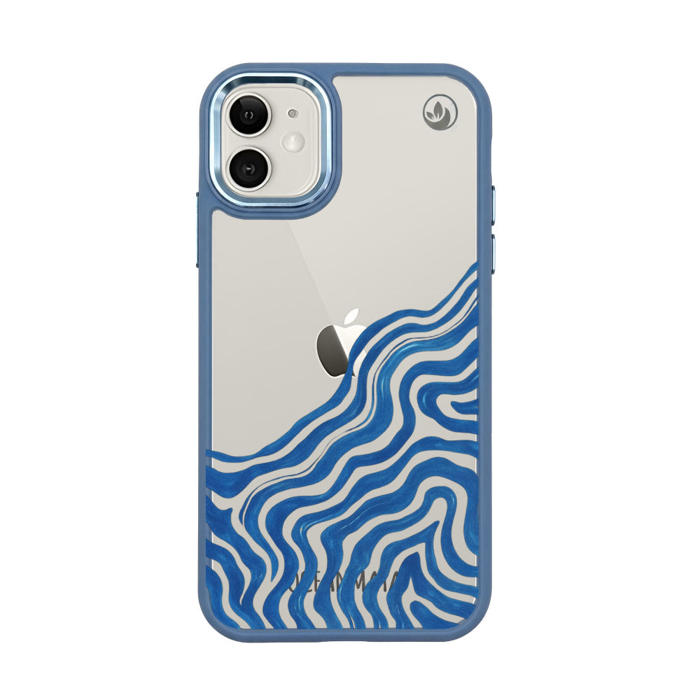 iPhone 11 Hülle - Welle abstrakt - "Summerwave" - nachhaltig