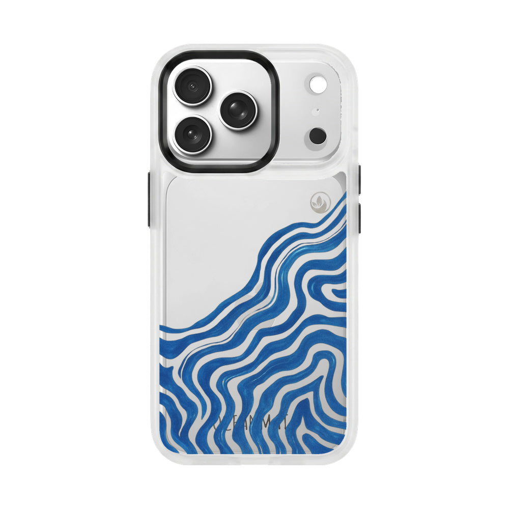 iPhone 17 pro Hülle - Welle abstrakt - "Summerwave" - nachhaltig