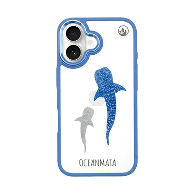 iPhone 16 Case - Blue Whale Shark - "Whale Shark" - sustainable