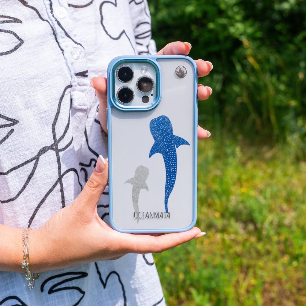 Samsung S24+ Hülle - Walhai blau - "Walhai" - nachhaltig