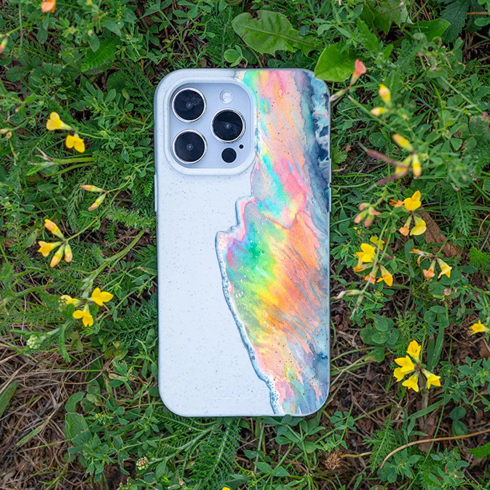 Biologisch abbaubare Handyhülle Samsung A55 Waveofpride — kompostierbar — Bonus