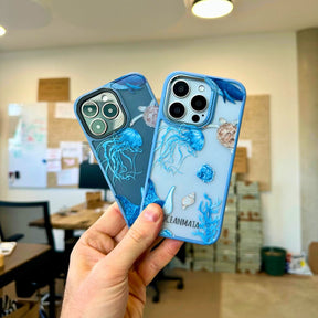 iPhone 11 pro Hülle - Schildkröte bunt - "Turtle & Friends" - nachhaltig