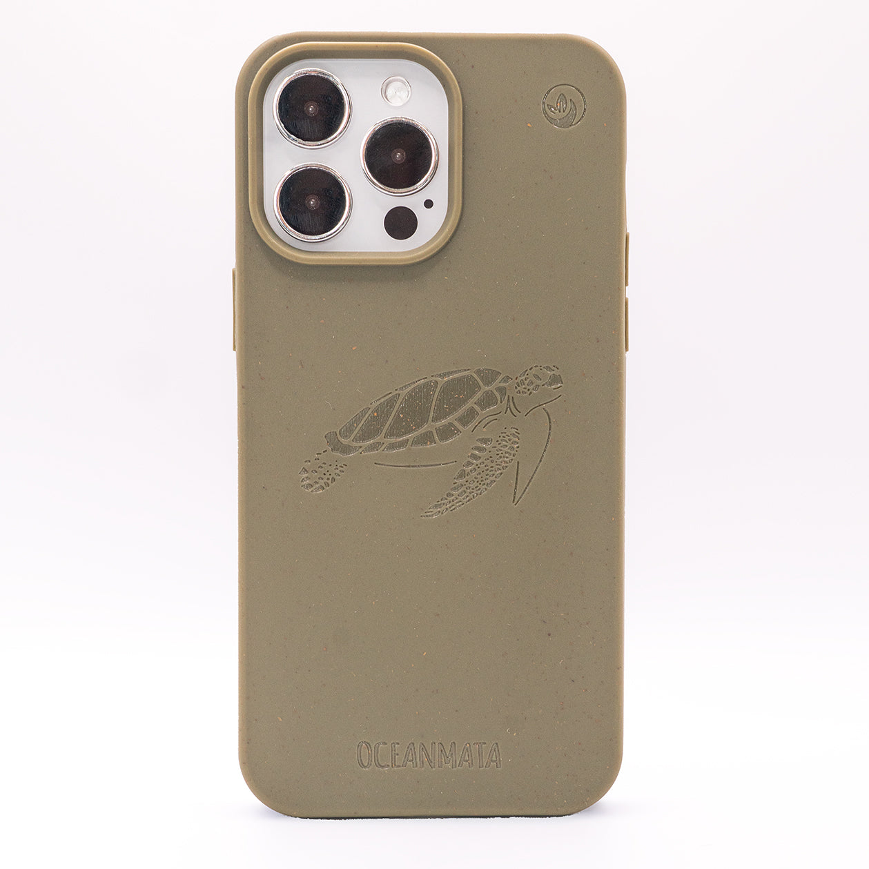 iPhone 16 pro Hülle - grün - "TURTLE" - nachhaltig