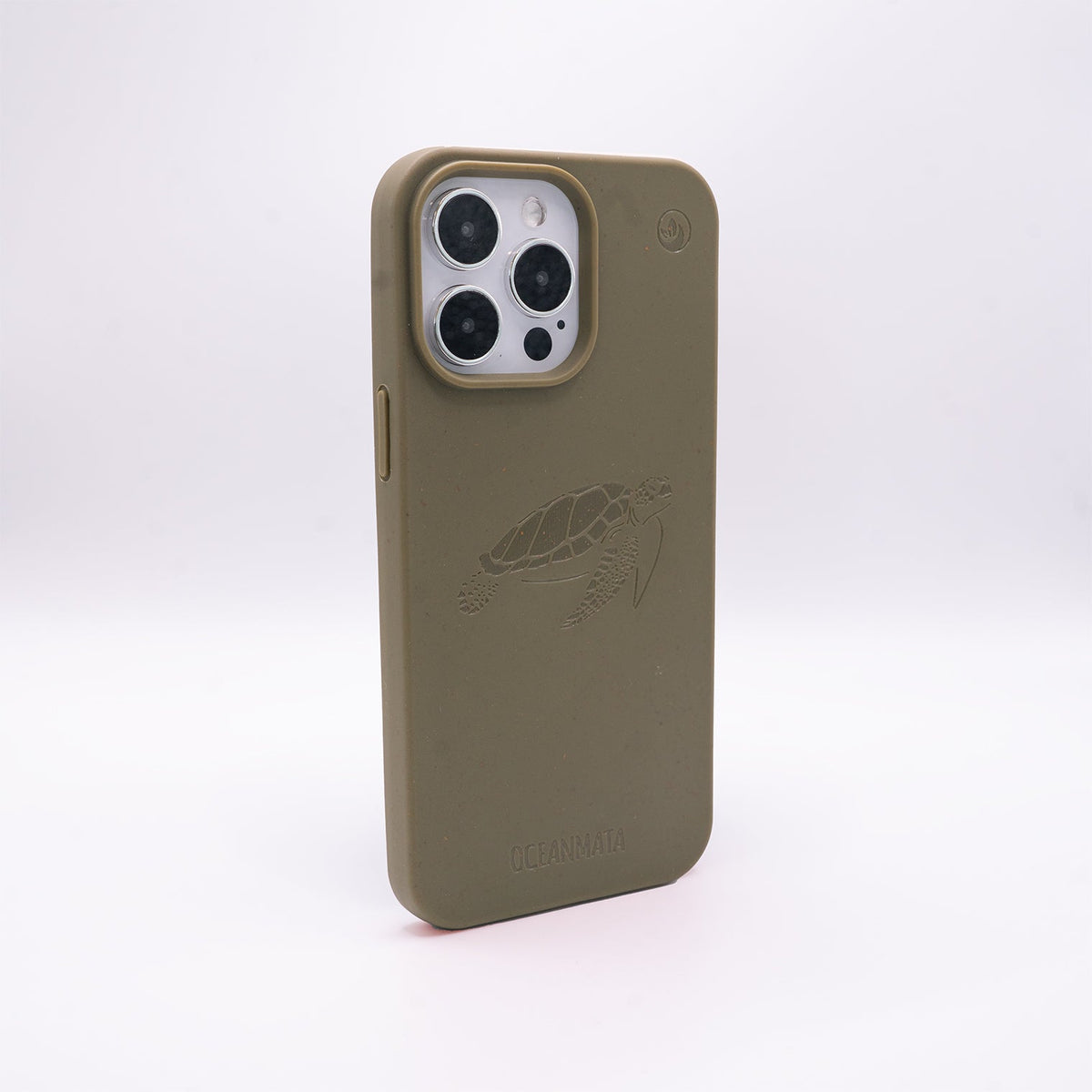 iPhone 16 pro max Hülle - grün - "TURTLE" - nachhaltig