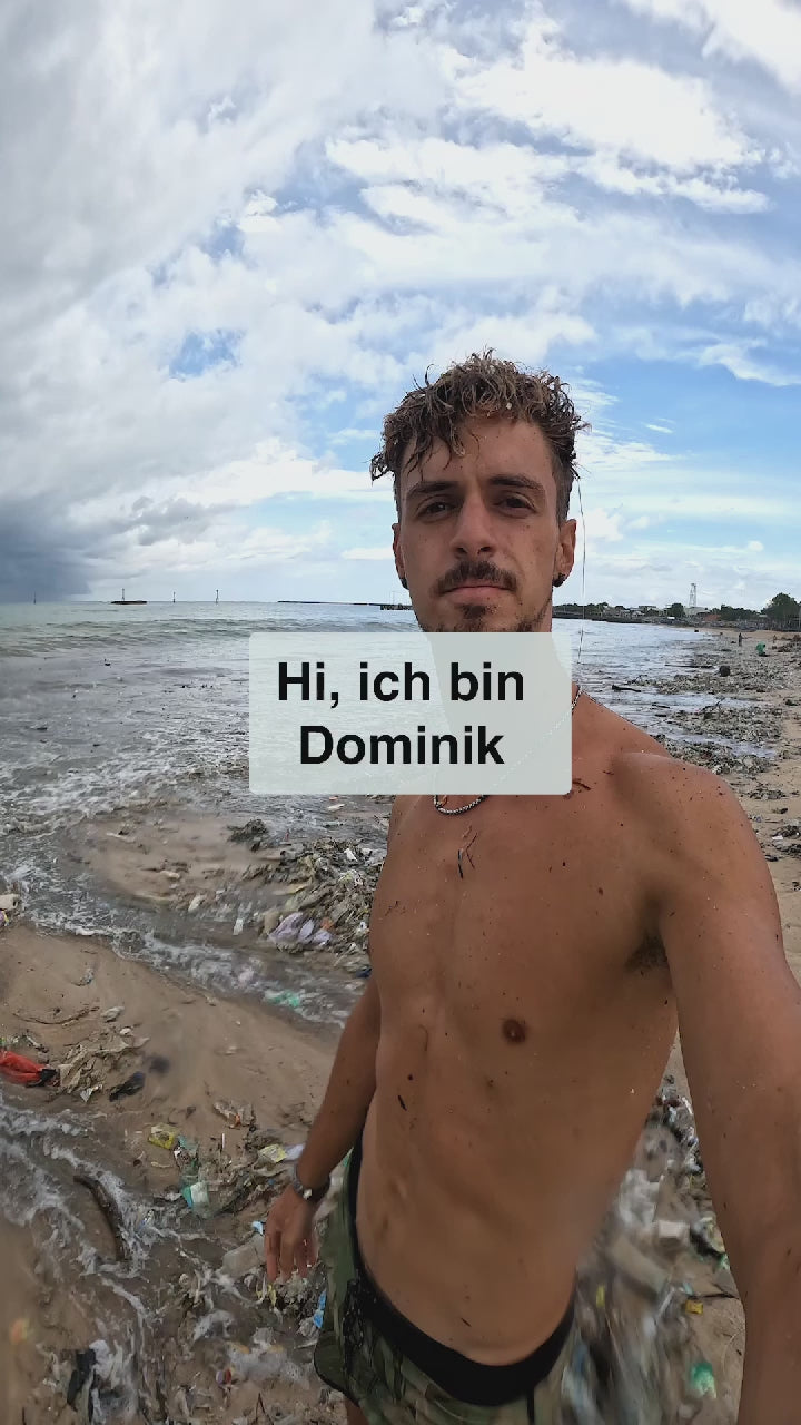 iPhone 13 pro Hülle - Delfin blau - "Dolphin" - nachhaltig