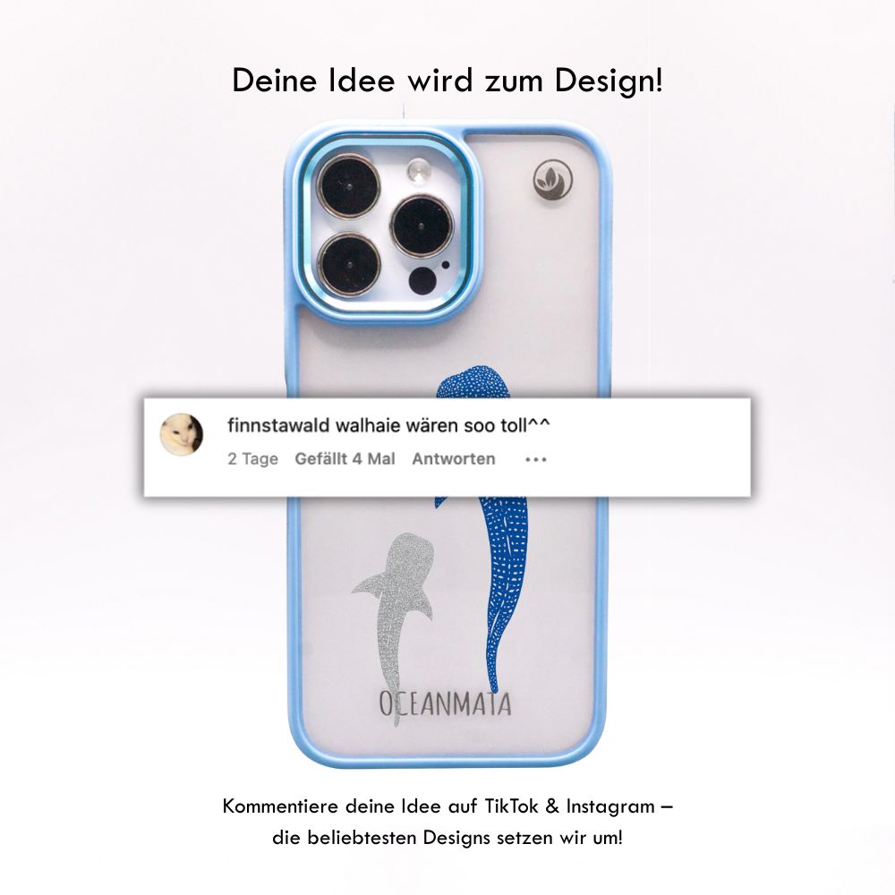 Samsung S24 Ultra Hülle - Walhai blau - "Walhai" - nachhaltig